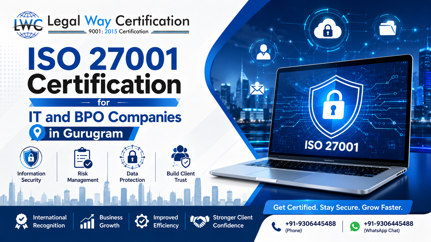 ISO 27001 Certification for IT and BPO Companies in Gurugram
